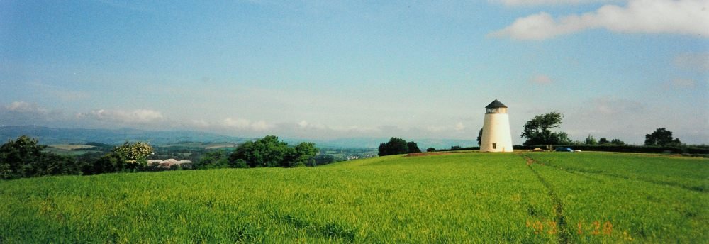 Panoramic view of the windmill